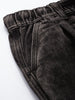 Men's Black Relaxed Fit Utility Jeans