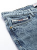 Men's Blue Dad Fit Casual Jeans