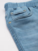 Men's Blue Regular Fit Utility Jeans