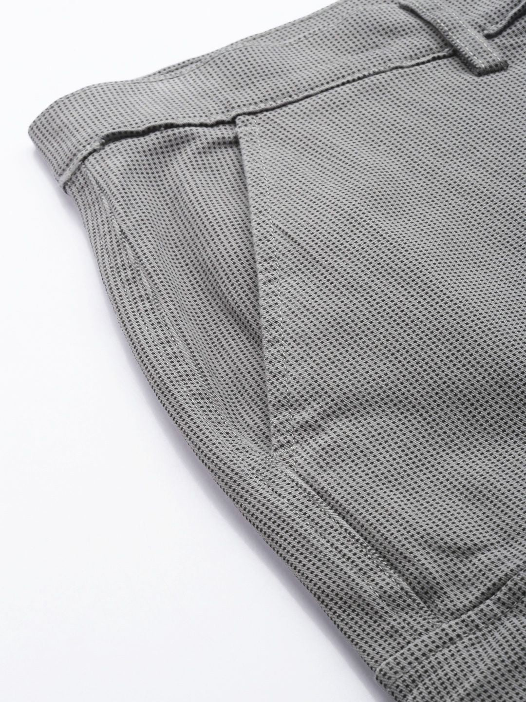 Men's Grey Relaxed Fit Utility Cargo