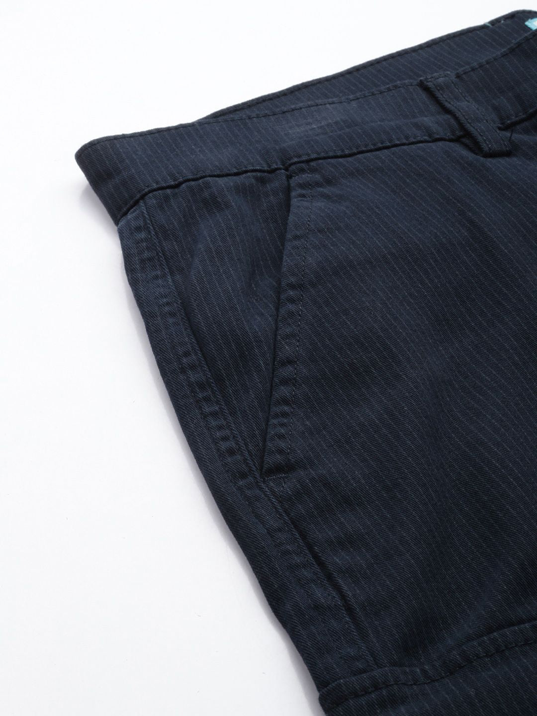Men's Navy Relaxed Fit Utility Cargo