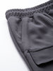 Men's Grey Relaxed Fit Street Joggers