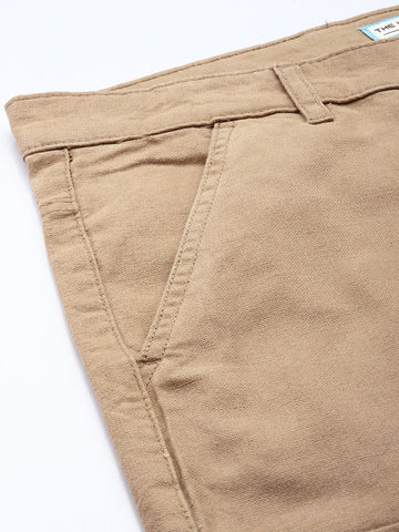 Men's Grey Relaxed Fit Utility Cargo