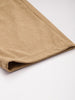 Men's Light Khaki Regular Fit Textured Casual Trouser