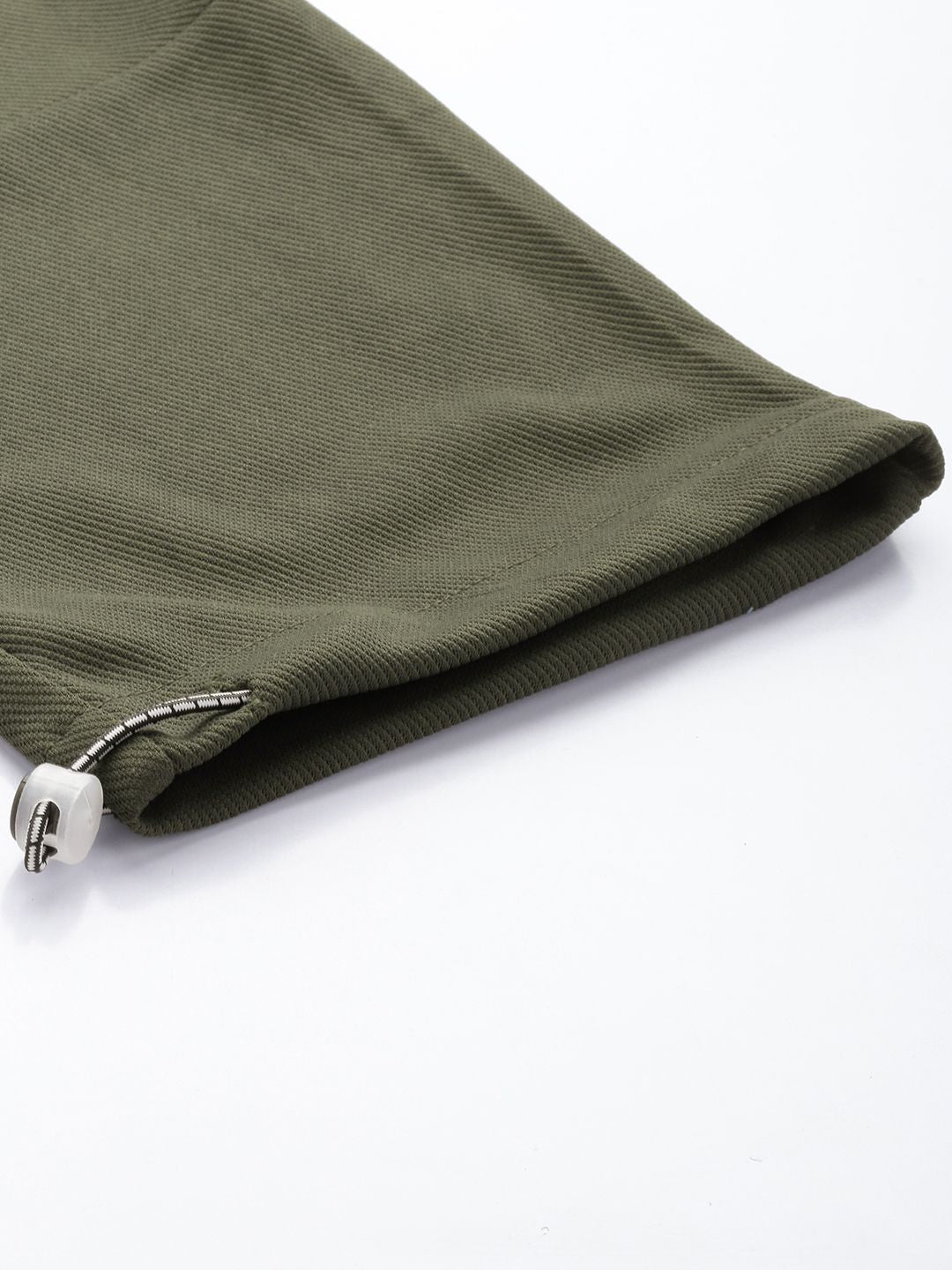 Men's Olive Relaxed Fit Street Joggers