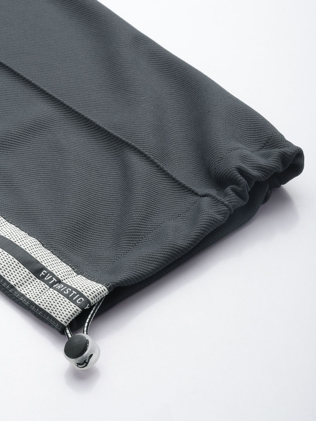 Men's Grey Relaxed Fit Street Joggers