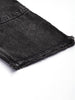 Men's Black Straight Fit Casual Jeans