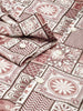 Men's Brown Regular Fit Indie Print Textured Shirt