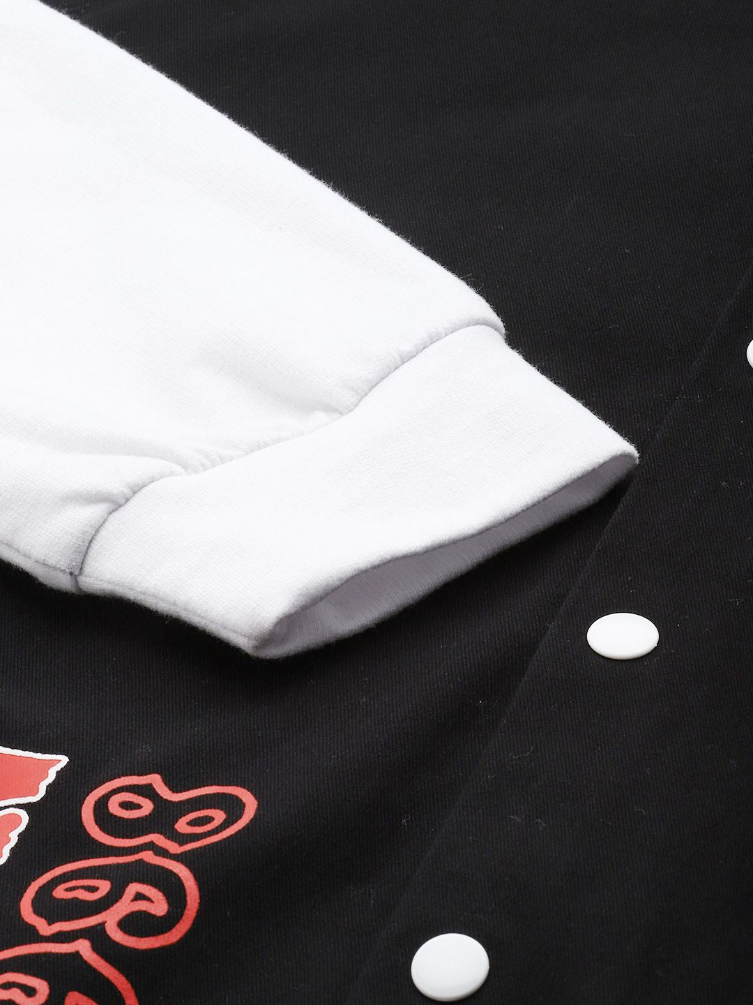 Men's Black Regular Fit Graphic Printed Street Wear Shirt