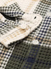 Men's Cream Relaxed Fit Textured Casual Shirt
