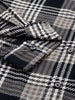 Men's Black Regular Fit Printed Casual Shirt