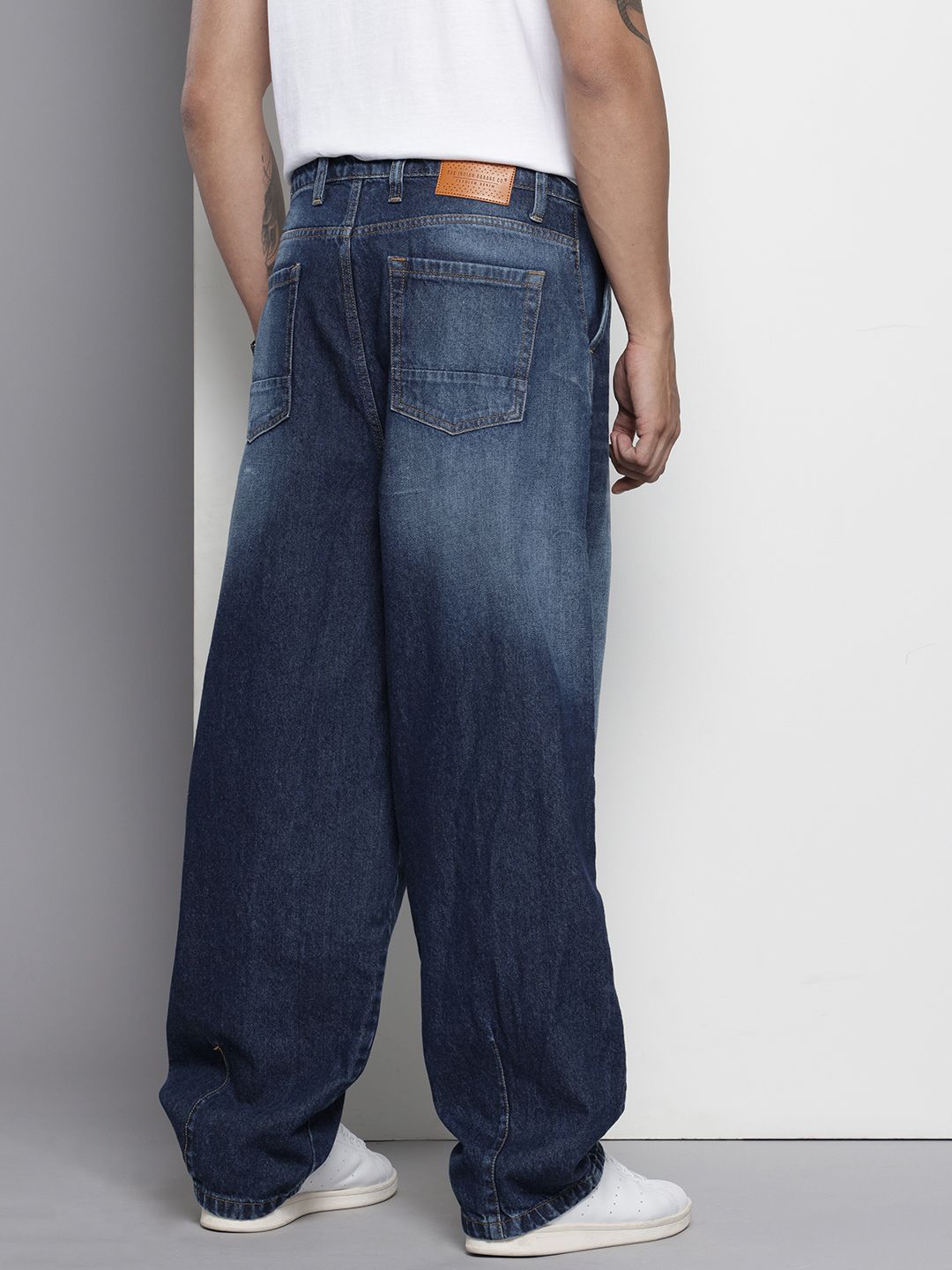 Men's Blue Regular Fit Street Jeans