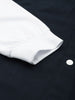 Men's Navy Blue Regular Fit Graphic Printed Street Wear Shirt