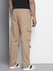 Men's Grey Relaxed Fit Utility Cargo