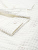 Men's White Regular Fit Solid Textured Shirt