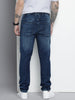 Men's Blue Regular Fit Casual Jeans