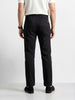 Men's Black Slim Fit Solid Chino