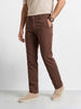 Men's Brown Slim Fit Chinos