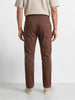 Men's Brown Slim Fit Chinos