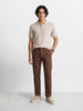 Men's Brown Slim Fit Chinos