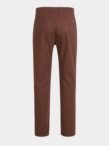 Men's Brown Slim Fit Chinos
