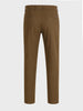 Men's Khaki Slim Fit Solid Chino