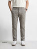 Men's Grey Slim Fit Solid Casual Chinos