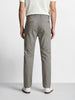 Men's Grey Slim Fit Solid Casual Chinos
