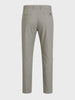 Men's Grey Slim Fit Solid Casual Chinos