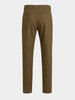 Men's Olive Slim Fit Solid Chino