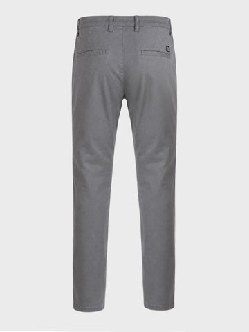Men's Grey Slim Fit Chino