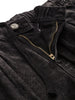 Men's Black Relaxed Fit Utility Jeans