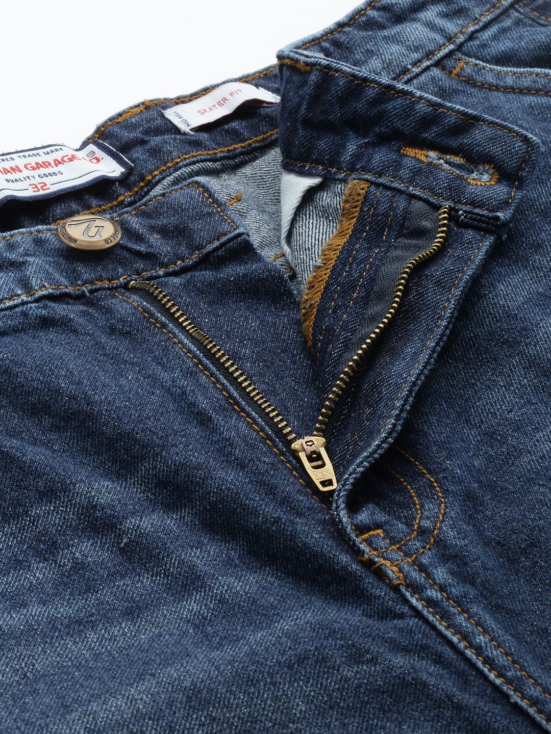 Men's Blue Regular Fit Street Jeans