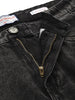 Men's Black Straight Fit Casual Jeans