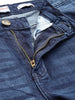 Men's Blue Bootcut Fit Casual Jeans