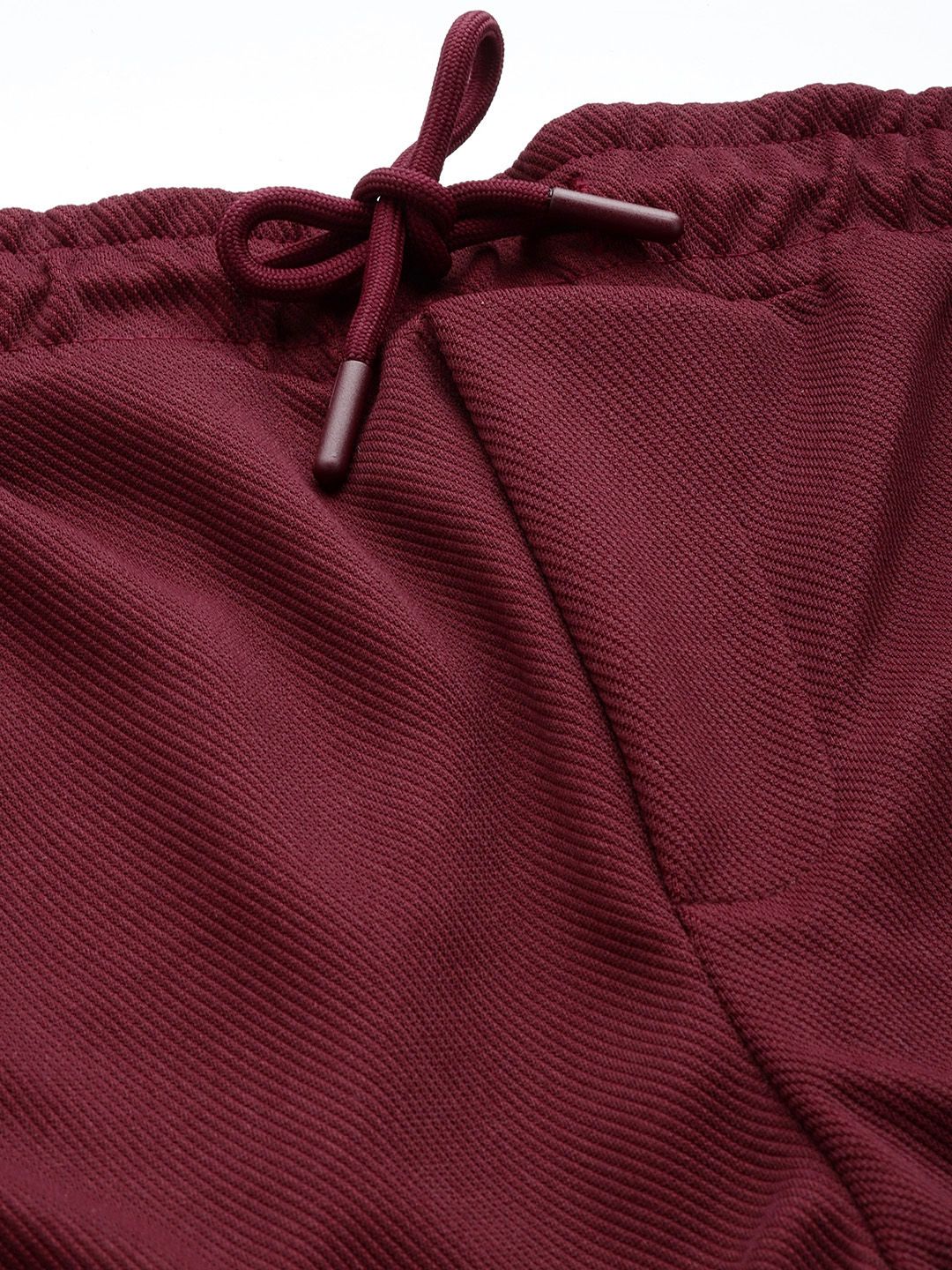 Men's Purple Relaxed Fit Street Joggers
