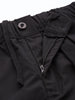 Men's Black Loose Fit Utility Cargo