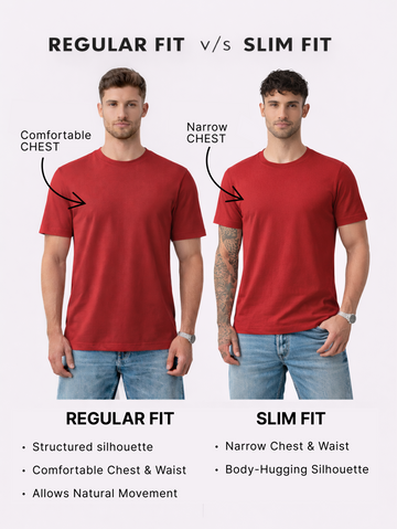 Men's Maroon Slim Fit Textured Flat Knit Polo Collar T-Shirt