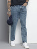 Men's Blue Dad Fit Casual Jeans