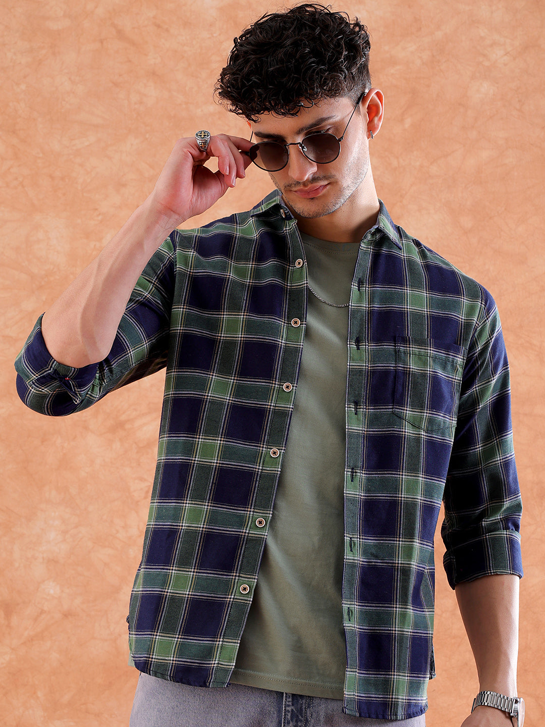 Men's Checked Shirt