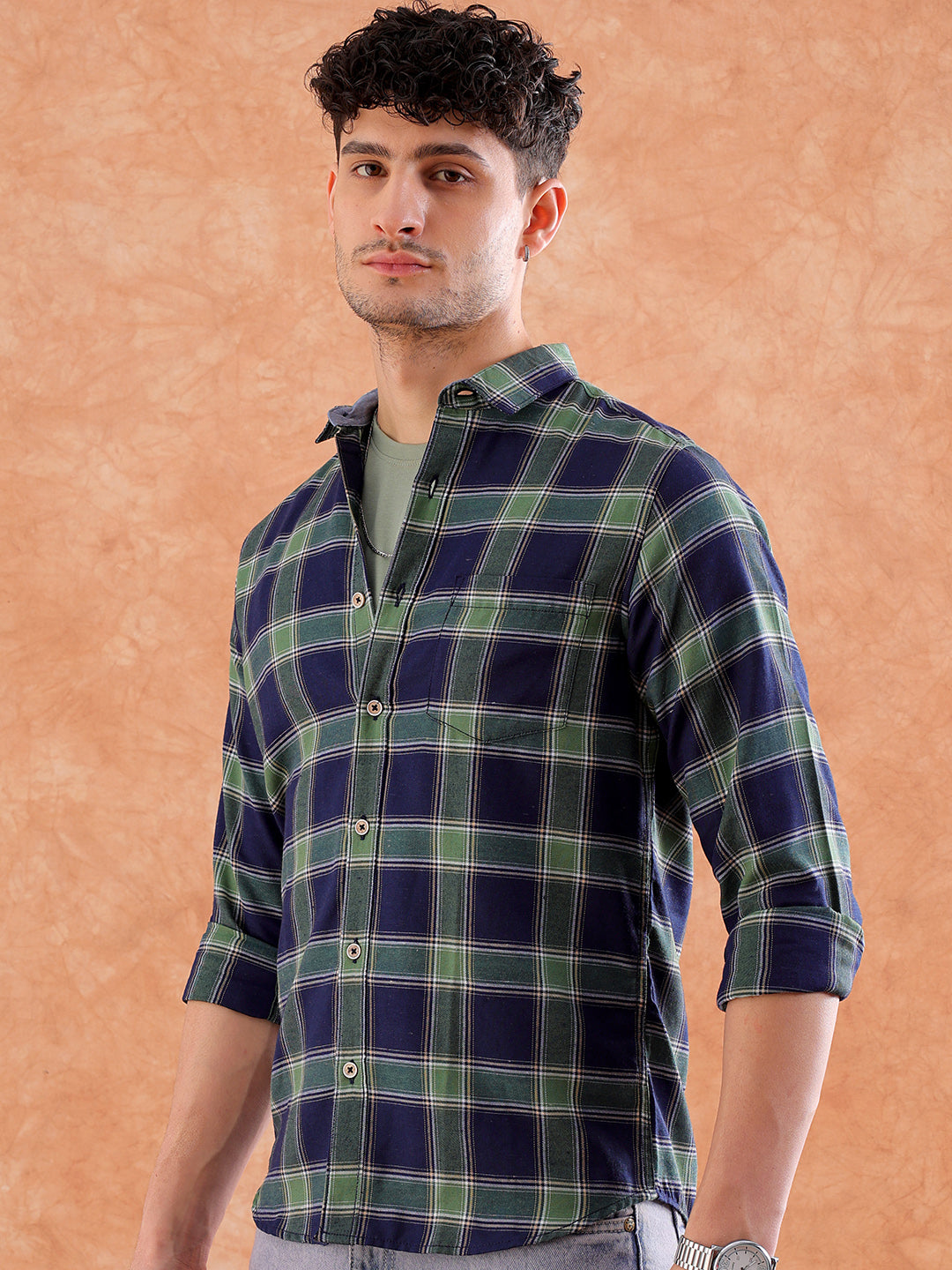 Men's Checked Shirt