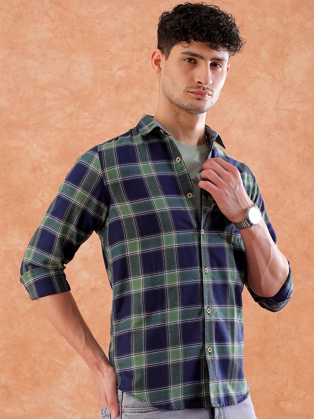 Men's Checked Shirt