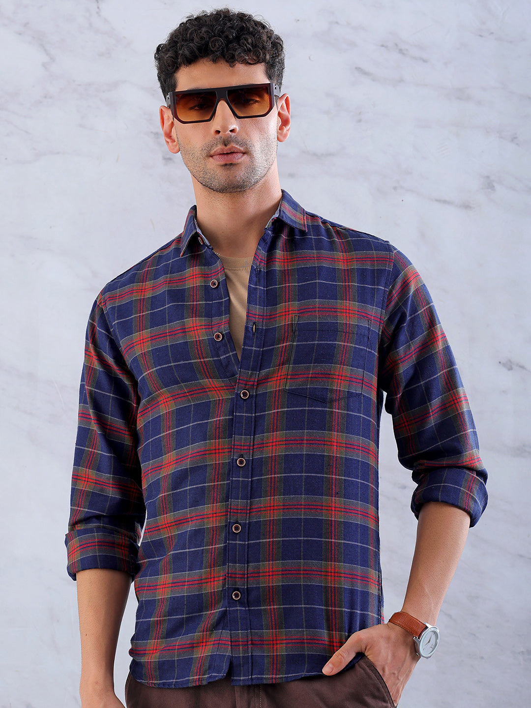 Men's Checkered Shirt