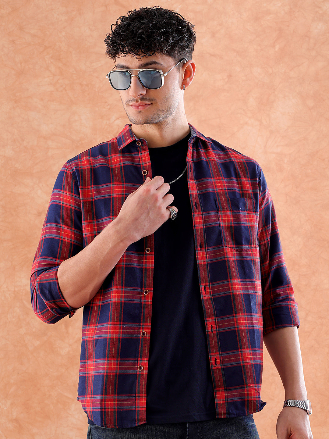 Men's Checked Shirt