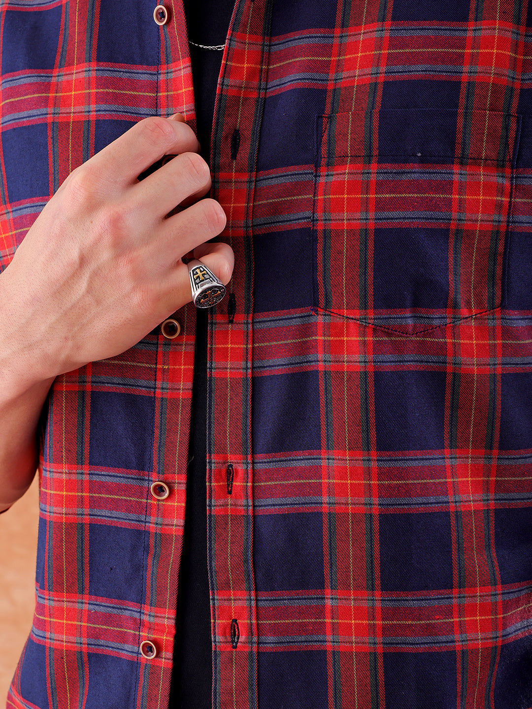 Men's Checked Shirt