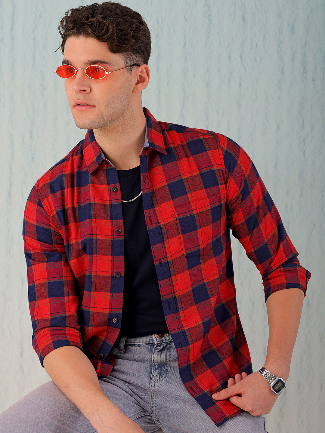 Men's Checked Shirt