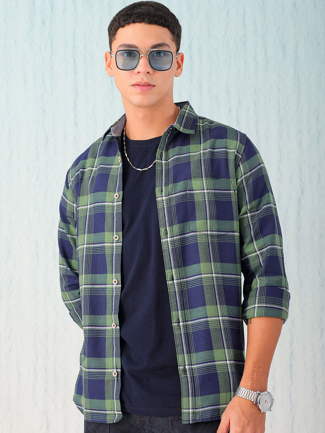 Men's Checked Shirt