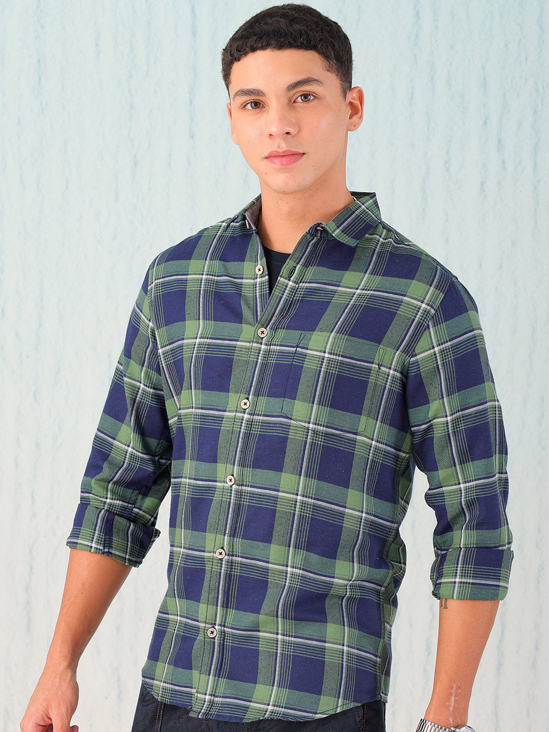 Men's Checked Shirt