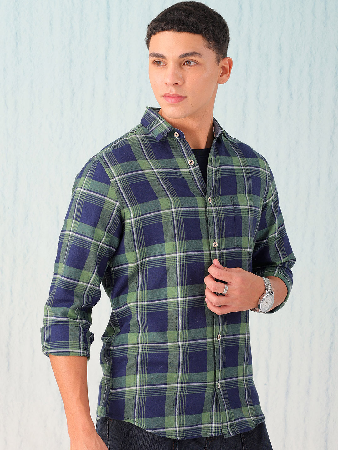 Men's Checked Shirt