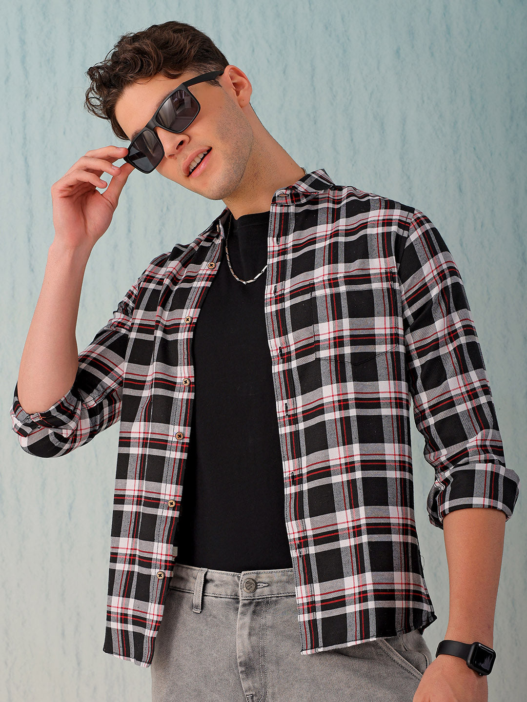 Men's Checked Shirt